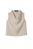 The Mirelle Top – Striped Linen