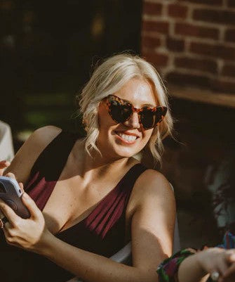 Marta Scarampi smiles on a sunny day
