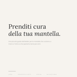 Prenditi cura della tua mantella — copertina della guida in italiano