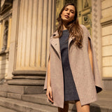 Rachel Sisley Cape — gold and red — Marta Scarampi
