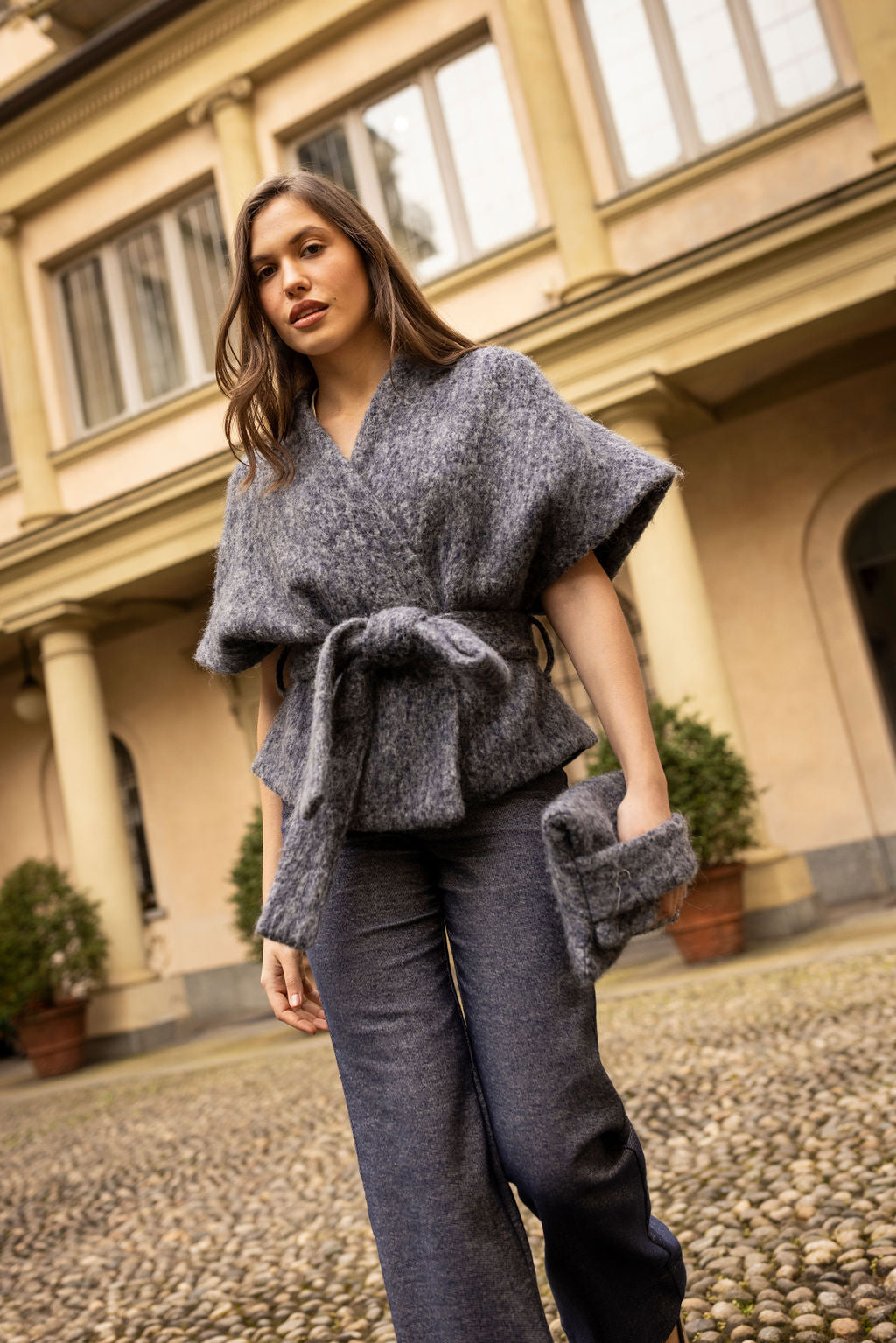 Isidora Cape Coat — Marta Scarampi