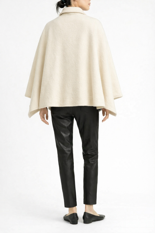 Mia Wool Poncho — Marta Scarampi