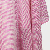 Alma Poncho — pink net — Marta Scarampi