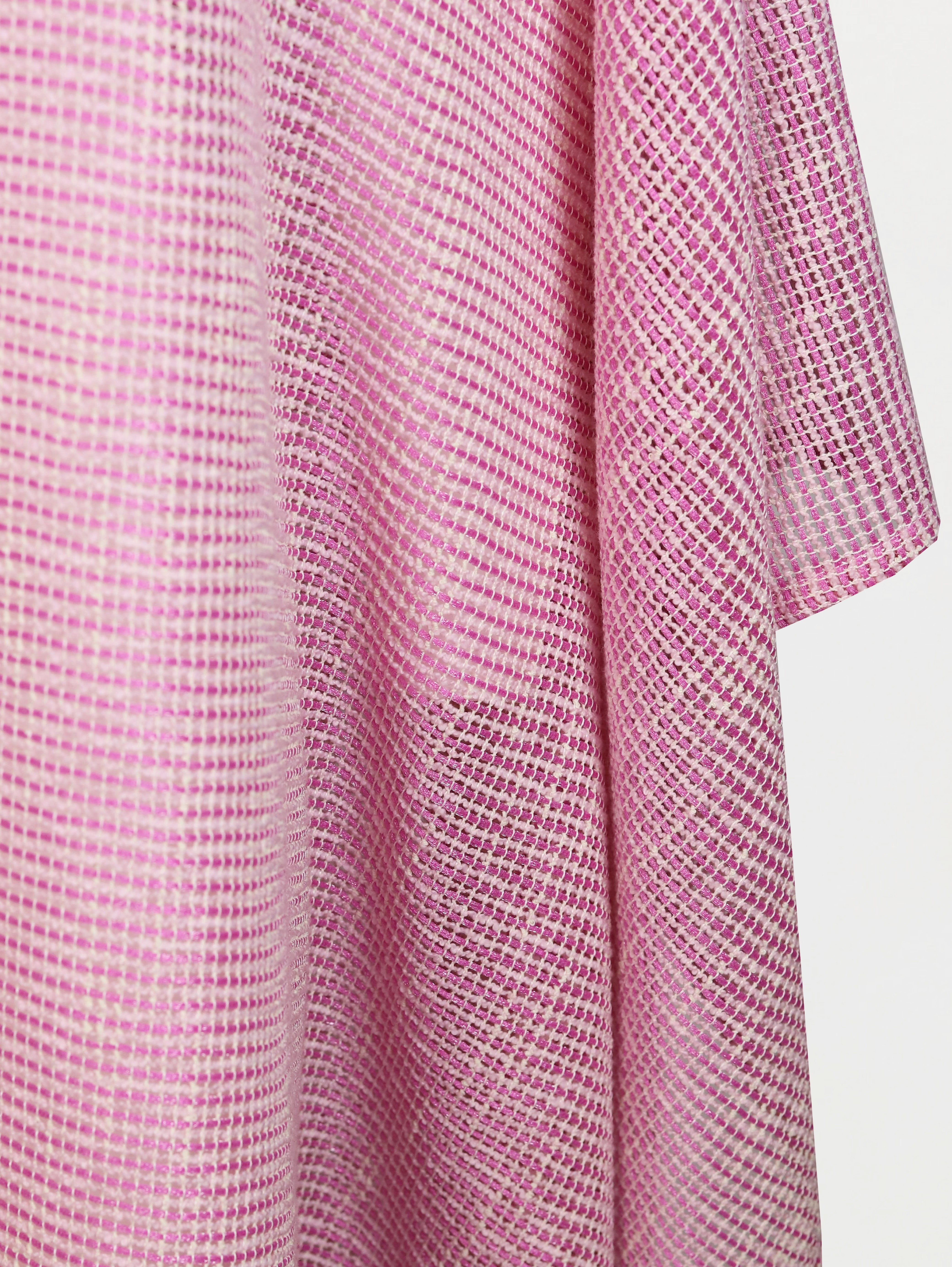 Alma Poncho — pink net — Marta Scarampi