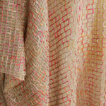 Alma Poncho Pink and Yellow
