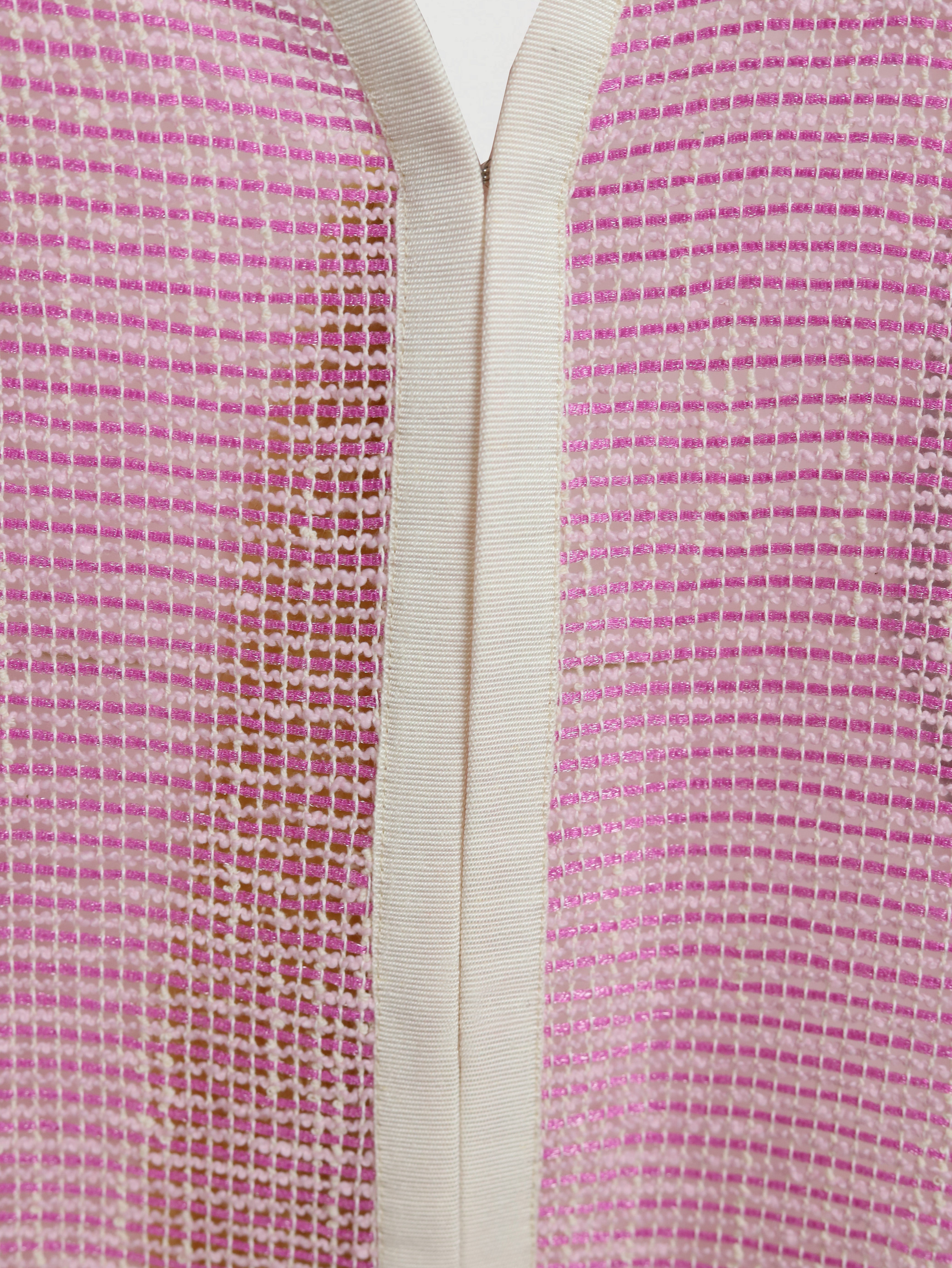 Alma Poncho — pink net — Marta Scarampi