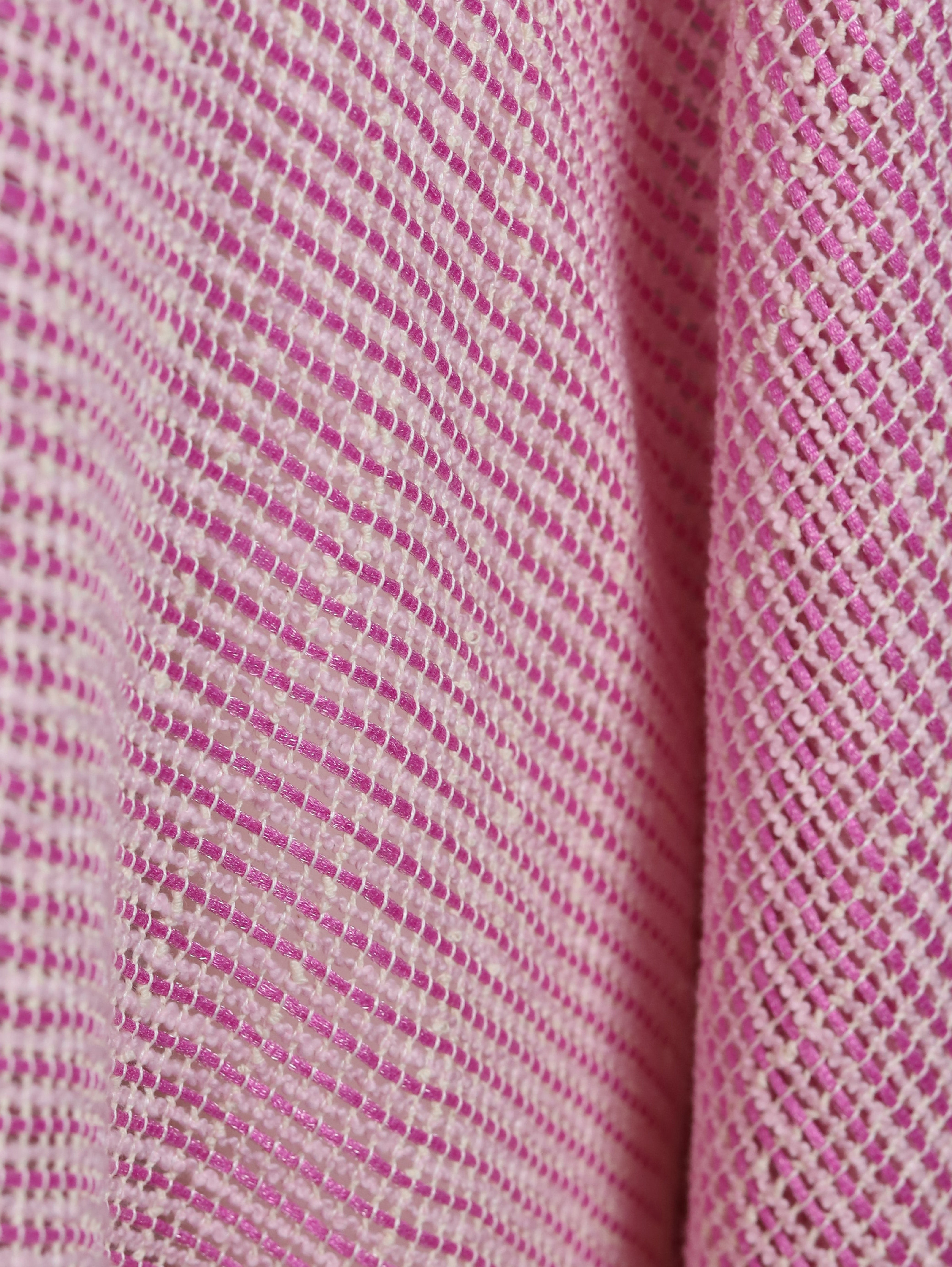 Alma Poncho — pink net — Marta Scarampi