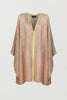 The Alma Poncho - Pink and Yellow