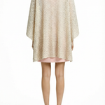 Alma Poncho Beige Net