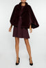 Sofia Faux Fur Cape