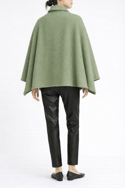 Mia Wool Poncho — Marta Scarampi
