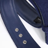 Wool Belt Blue Navy