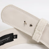 Wool Belt — cream — Marta Scarampi