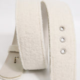 Wool Belt — cream — Marta Scarampi