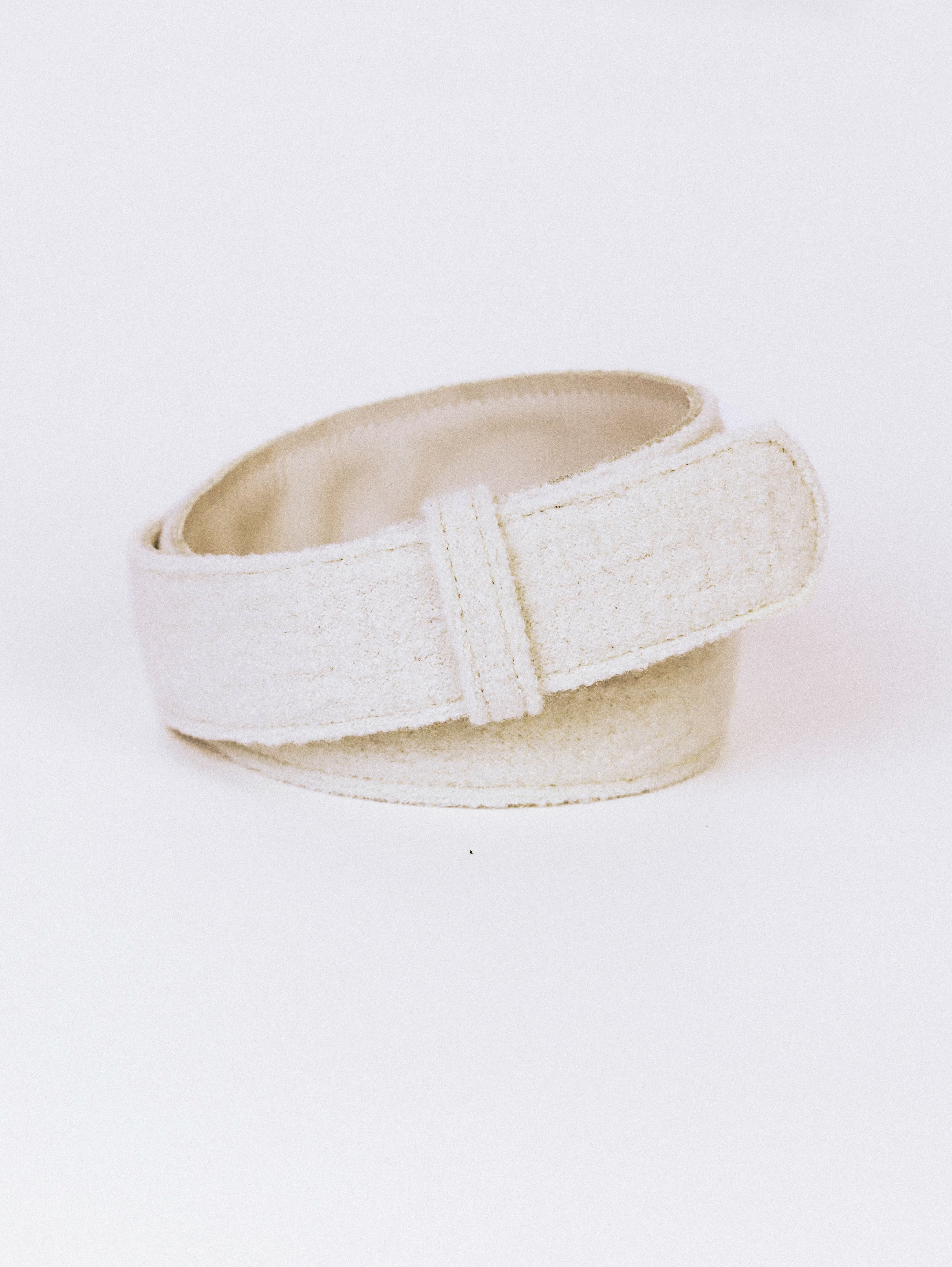 Wool Belt — cream — Marta Scarampi