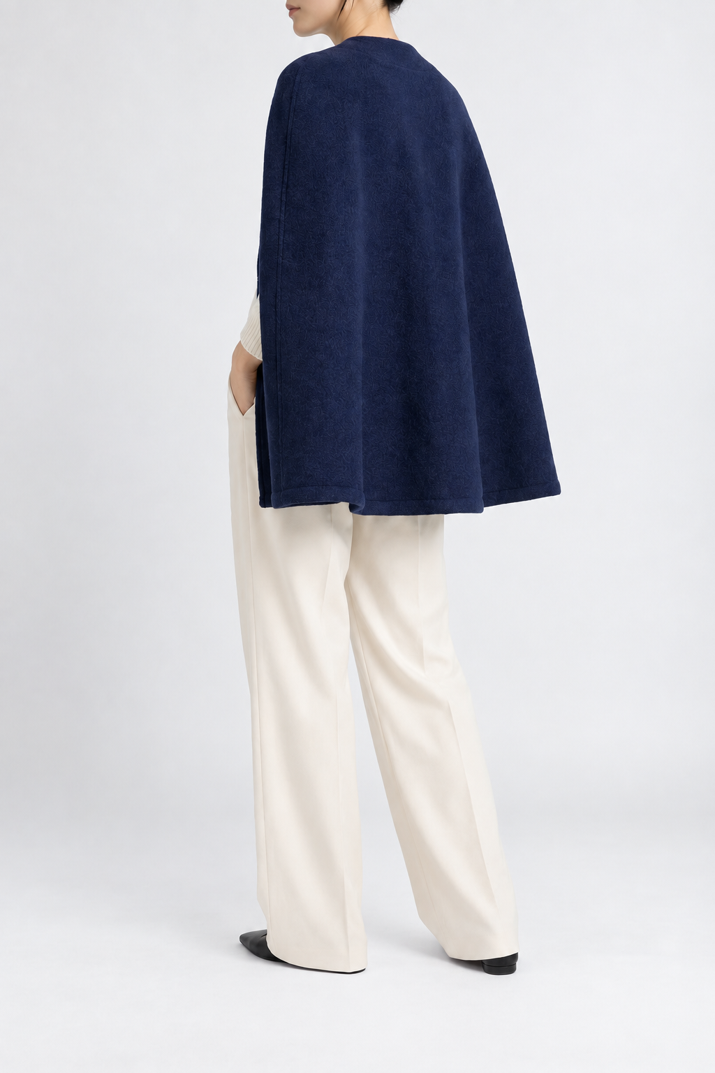 Giulia Wool Cape