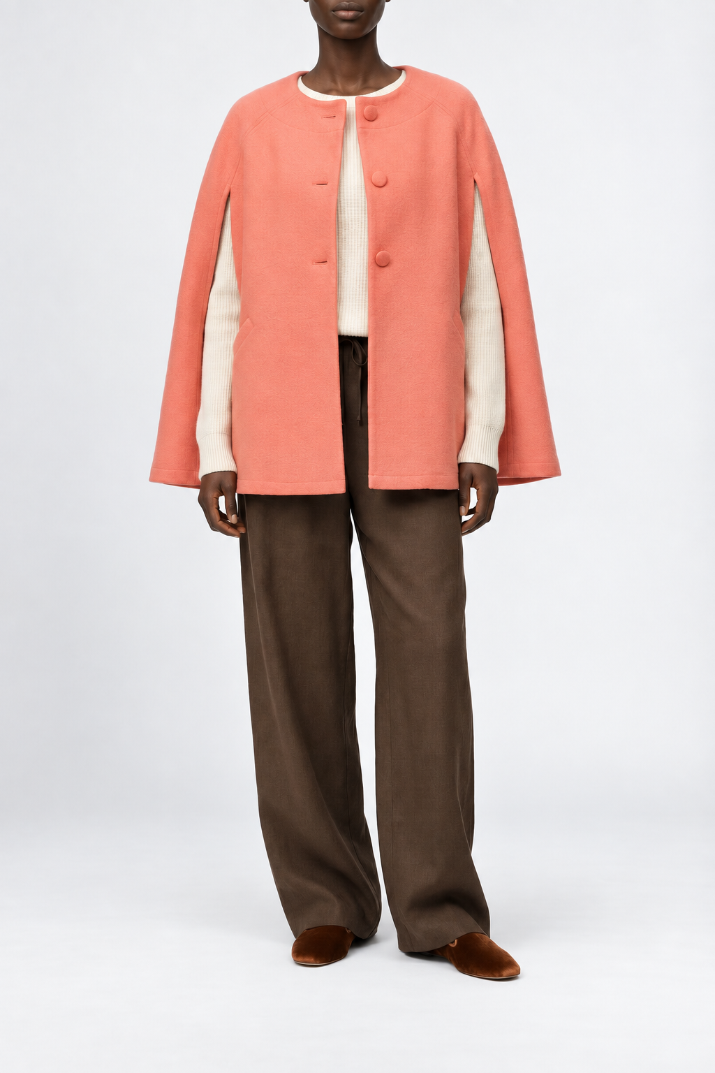 Giulia Wool Cape