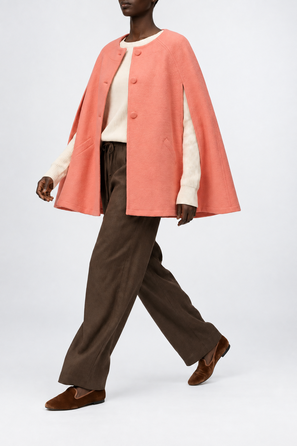 Giulia Wool Cape