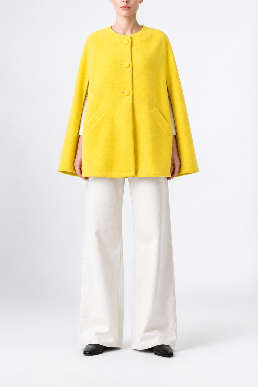 Giulia Wool Cape