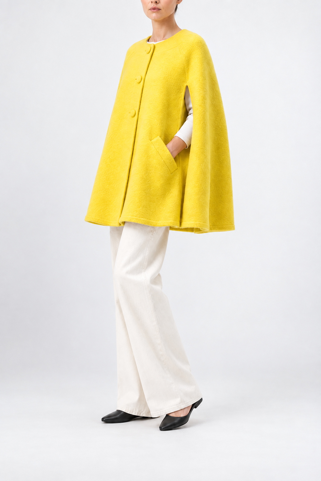 Giulia Wool Cape