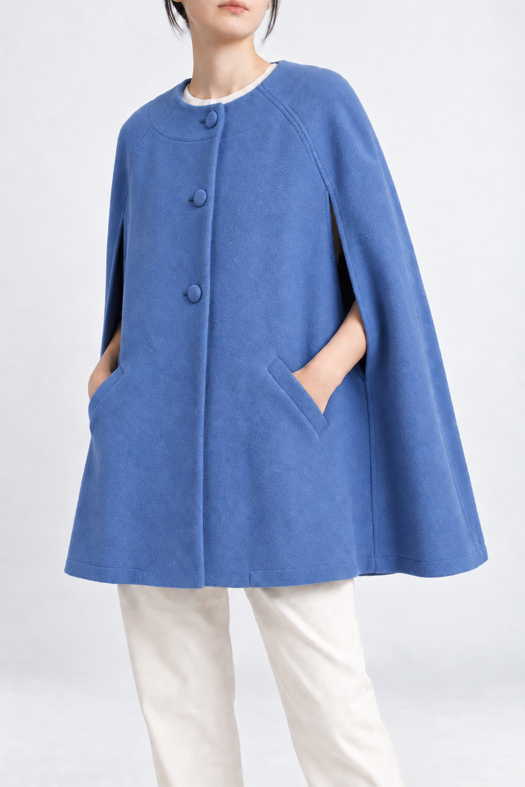 Giulia Wool Cape