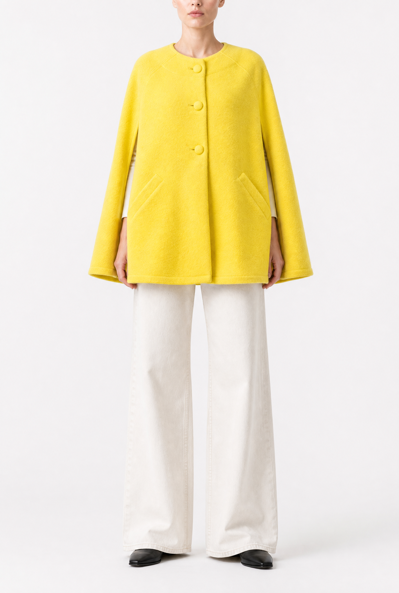 Giulia Wool Cape