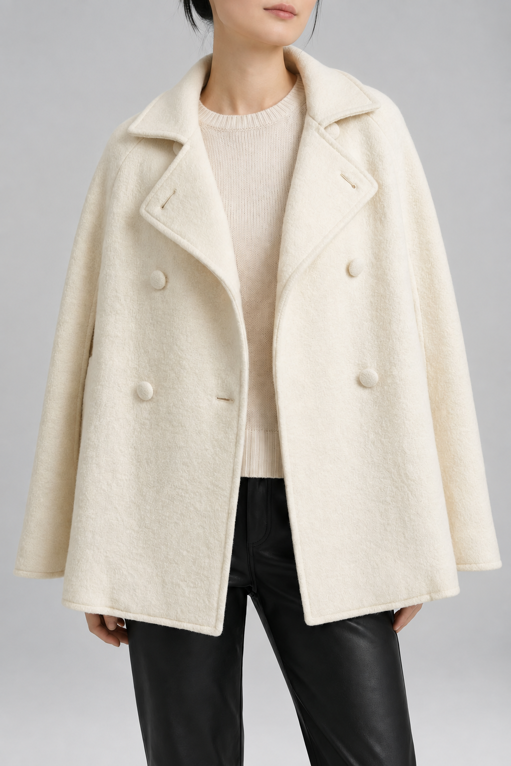 Josephine Wool Cape