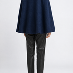 Josephine Wool Cape in cream