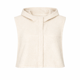 Wool Hooded Vest Color 1
