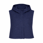 Wool Hooded Vest Color 2
