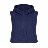 Wool Hooded Vest Color 2