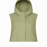 Wool Hooded Vest Color 3