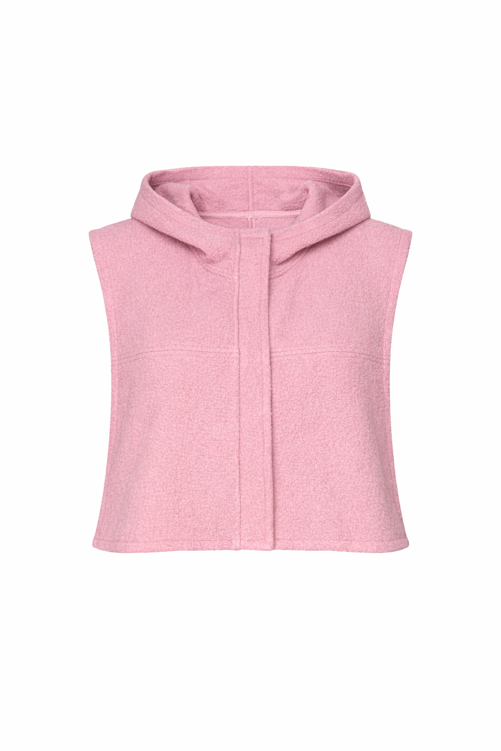 Wool Hooded Vest Color 4