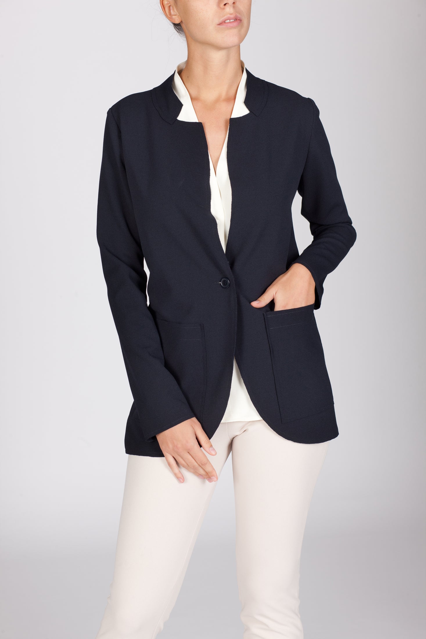 The Laura Blazer - Blue Navy