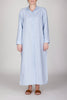 The Mary Long Shirt Dress - Celestial Blue