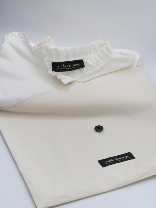 Cotton travel and dust bag — Marta Scarampi
