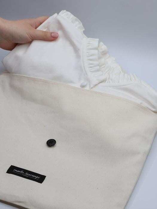 Cotton travel and dust bag — Marta Scarampi