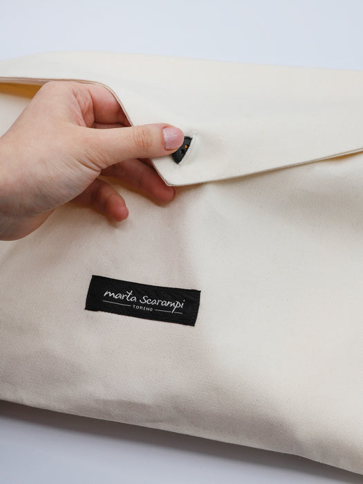 Cotton travel and dust bag — Marta Scarampi
