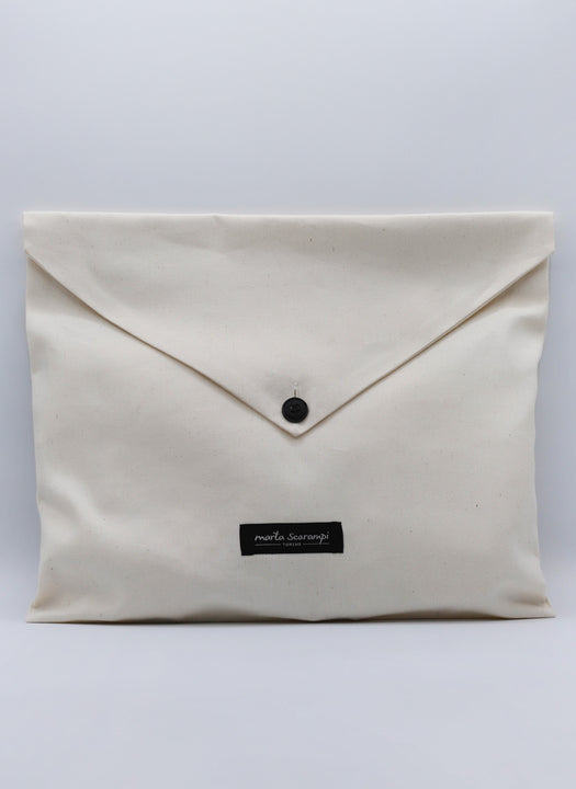 Cotton travel and dust bag — Marta Scarampi