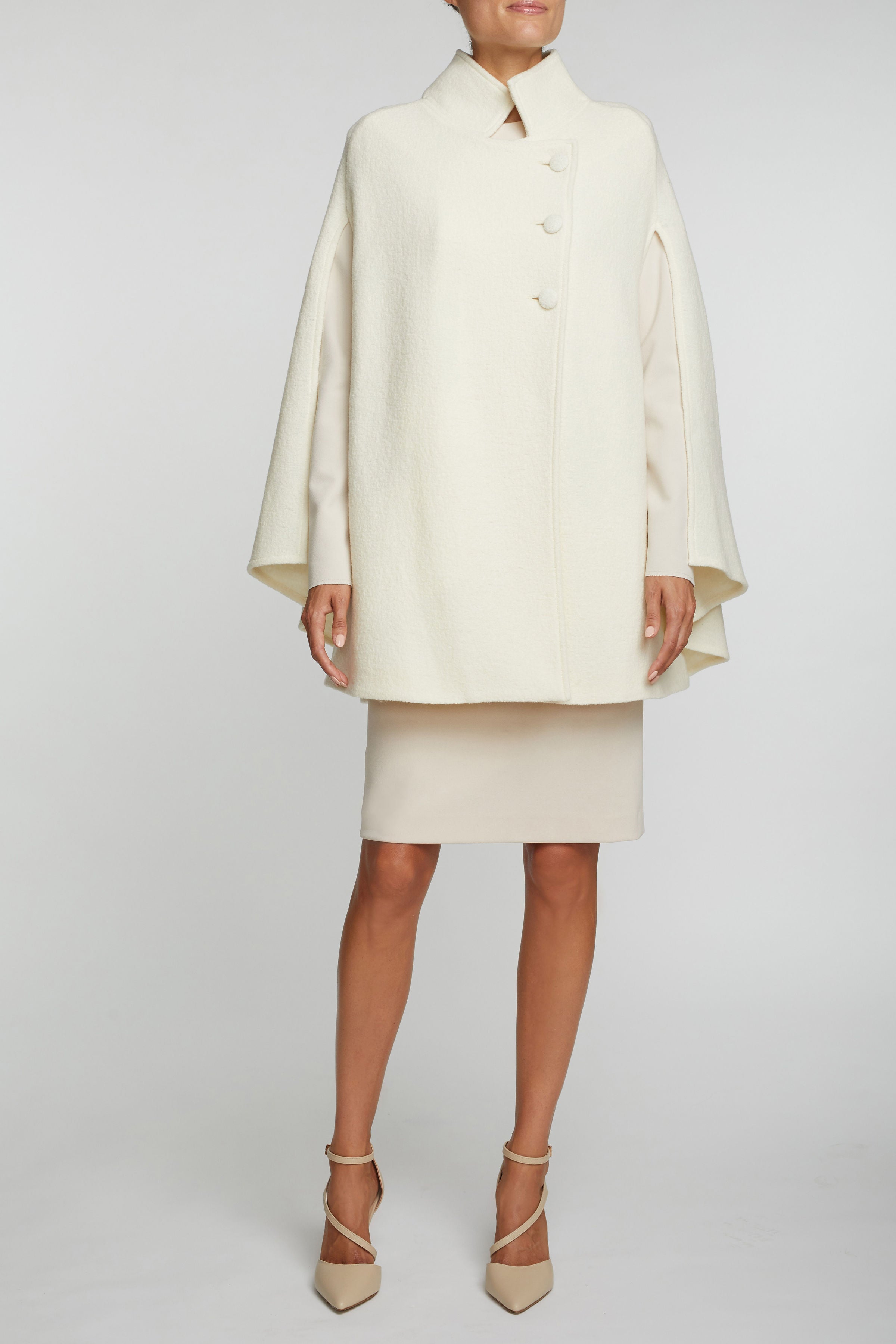 The Rachel Gauguin Cape - Cream