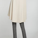 Rachel Microfiber Cape — cream — Marta Scarampi
