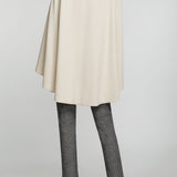 Rachel Microfiber Cape — cream — Marta Scarampi
