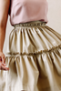 The Elena Skirt  - Beige